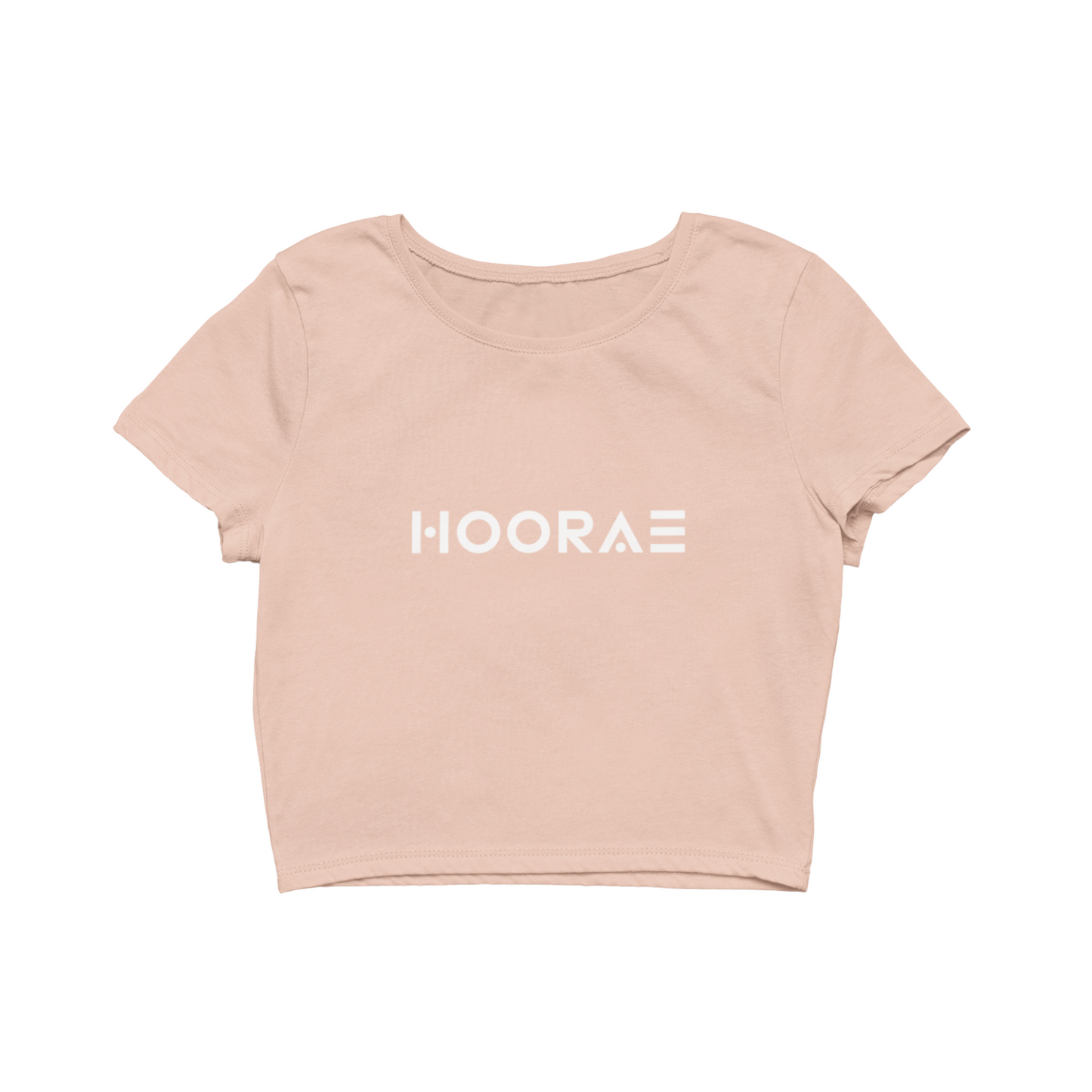 Come Thru Crop Tee - Pink